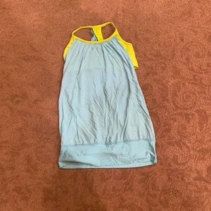 Bright Lululemon Tank and Bra